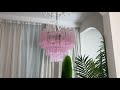 Murano Glass Tronchi Chandelier