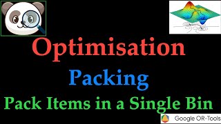 Optimisation: Packing - Knapsack Problem