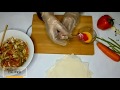 Easy Chicken Spring Roll  Recipe by R Food Studio