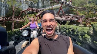RIDING EVERY RIDE AT UNIVERSAL'S ISLANDS OF ADVENTURE! (this was rough)