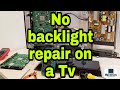 No backlight repair on a magnum Tv