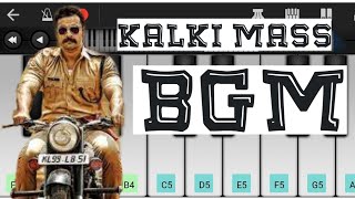 #kalkimassbgm#malayalam movie#jakes Bejoy kalki bgm on Walkband tutorial|Malayalam|mobile piano...