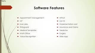 ChartLogic EHR Suite Software Features and Reviews