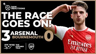 Keep Up The Pressure! | Arsenal 3-0 Bournemouth Match Reaction | Premier League Title Race