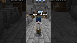 How to make Particle Trails in Minecraft Bedrock Edition #minecraft #minecraftbedrock #tutorial