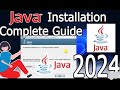 How to Download and Install Java on Windows 10/11 [2024 Update]  | Download and Install JDK | java