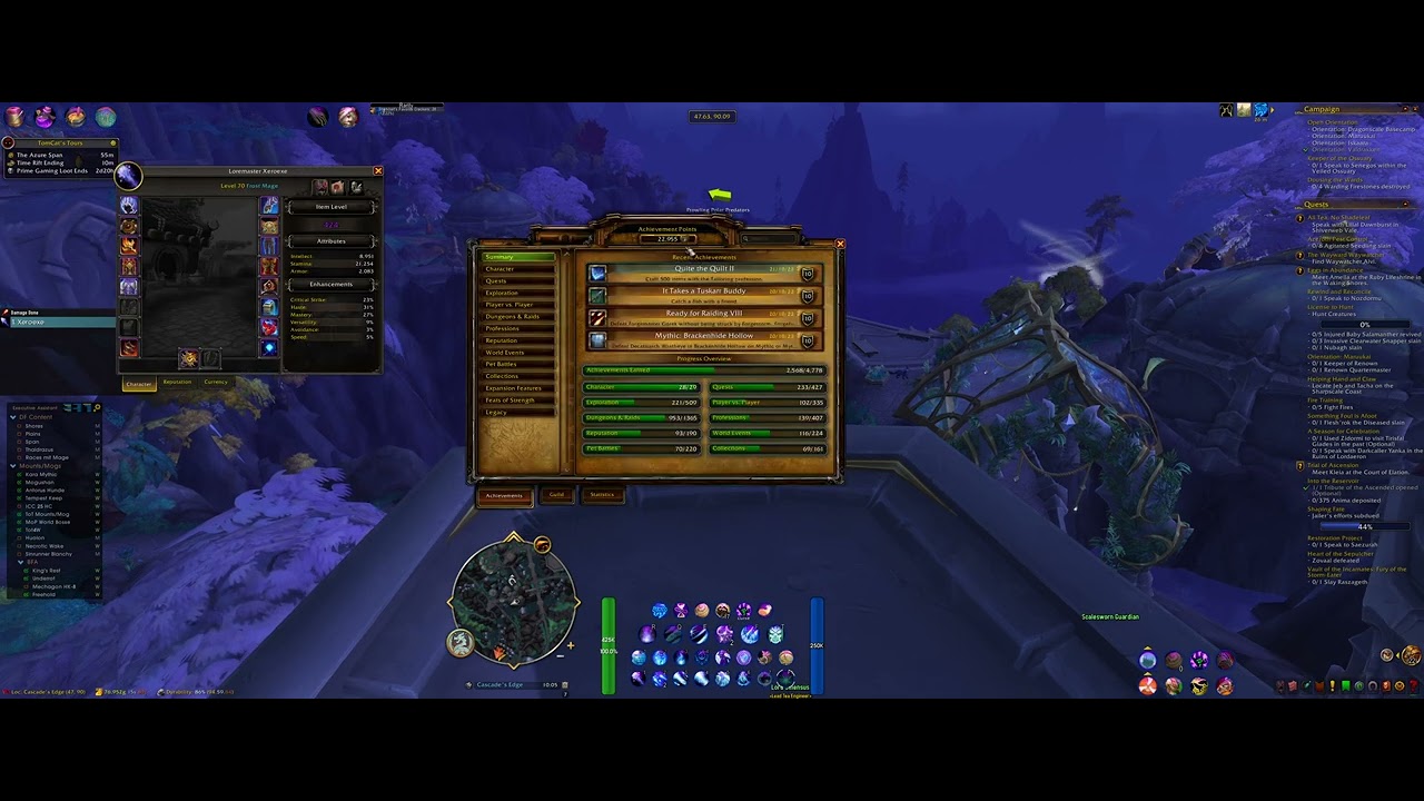 A Breakdown Of My Wow Interface Youtube