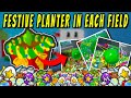 😲Festive Planter in Each Field [REWARDS] | Bee Swarm Simulator Roblox