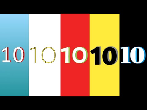 10 To 0 Different Fonts Youtube