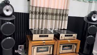 Tham chiếu Accuphase A300+C3900 Ca sĩ 🧑‍🎤 chế Linh. Niếu chúng mình cách trở