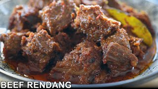 Melt In Your Mouth Beef Rendang Recipe | Resep Rendang Daging Sapi