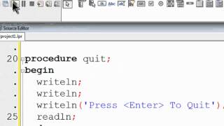 Free Pascal Program Tutorial 16 - Passing Values To Procedures - Lazarus