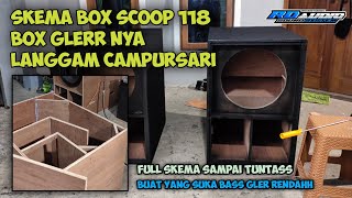 Sekema Box MiniScoop 18 Box Scoop 18 Inch  !! Rekomendasi Box Glerr Rendah Untuk Lapangan.