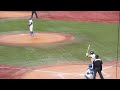 2022 10 18 火 松井大輔 青山学院大学 vs 浦口輝 駒澤大学 セカンドゴロ