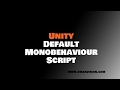Default Monobehaviour Script