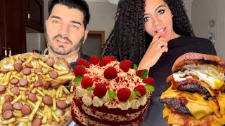 Mangiamo SENZA LIMITI per 24H🍕🌭🍰*10000 calorie challenge in un giorno🤮*