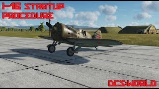 DCS:World » I-16 Startup Procedure