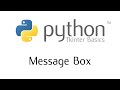 Tkinter Basics - The Message Box Widget