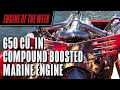 650 cid Compound Boosted Marine Engine