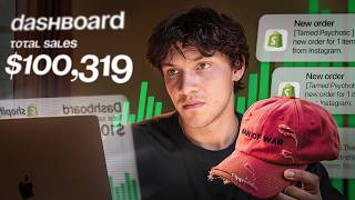 I Made $100k in 30 Minutes With My Clothing Brand, Here's Exactly How I Did It