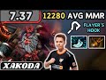 7.37 - Xakoda PUDGE Soft Support Gameplay - Dota 2 Full Match Gameplay