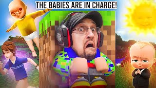 HIDE n' SEEK from the BABIES! Baby in Yellow vs Boss Baby vs Ice Age Baby (Minecraft in Garry's Mod)