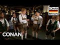 Conan & Andy Revisit Their Traditional German Dance Lesson - CONAN on TBS