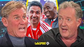 Simon Jordan & Piers Morgan's HEATED CLASH on Arsenal's Title Win, AFTV DIG and Politics in Sport!