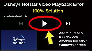 Hotstar  Error Playing This Content Due To Media Services Being Unavailable On Your Device 11001