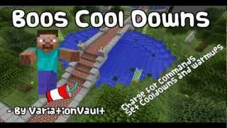 Minecraft Bukkit Plugin - boos Cool Downs - Set warm ups and cool downs - Charge for commands