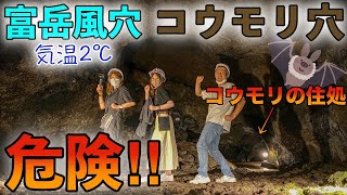 【洞窟探検】富士山の麓、青木ヶ原樹海にある洞窟(富岳風穴・蝙蝠穴)に行ってみたら危険すぎた件。『山梨県の第旅5話』