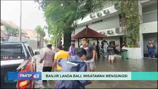 Banjir Landa Bali, Wisatawan Mengungsi - Fakta +62