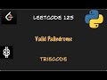 Valid Palindrome - Leetcode 125 - Python