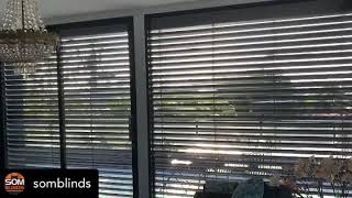 Motorised External Venetians - Somfy x SOM Blinds