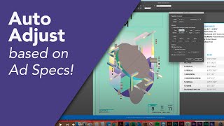 How to use Auto Adjust in InDesign CC - Learn to Resize Based on Ad Specs (For Beginners)