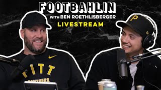 Big Ben watches Steelers vs Colts | Week 15 | Footbahlin Livestream