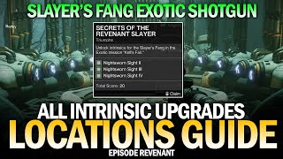 All 3 Intrinsic Upgrades in Kell's Fall (Organ Puzzles / Slayer's Fang Exotic Upgrade) [Destiny 2]