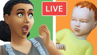 ROSA is Back! Plus we Play as Miles Stone  (LIVE) #sims4 #livestream