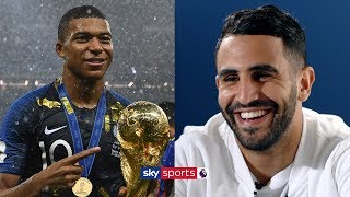 Riyad Mahrez explains why France produce more world class players than England!