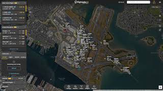 Boston Logan KBOS Flightradar 24 Livestream with Tower ATC 8/01/2025