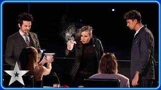 Magicians Assemble TIME TRAVEL and make Simon Cowell DISAPPEAR | Auditions | BGT