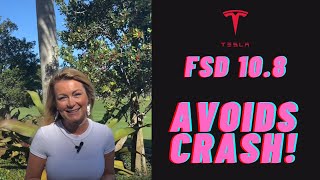 Tesla FSD 10.8 (Beta) Avoids Crashing Into Valet Parking! - Boca Raton, FL Part 2