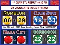 stl 1st draw 1030am result stl romblon stl cam sur stl sorsogon 24 january 2025 friday