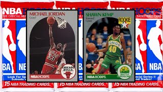 Top 20 Most Valuable 1990 NBA Hoops Basketball Cards! (PSA graded)