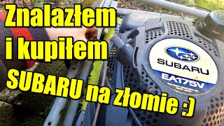 Znalazłem i kupiłem SUBARU na złomie :D SERIO! :)