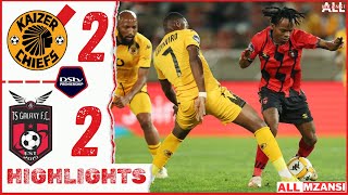 Kaizer Chiefs vs TS Galaxy Goals & Extended Highlights| Dstv Premiership 2023/24