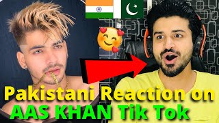 Pakistani React on Indian | Aas Khan Latest TIKTOK VIDEOS | Indian TikToker | Reaction Vlogger