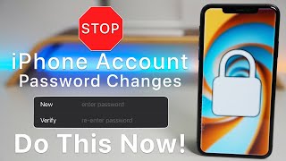Stop iPhone Account Password Changes - Do This Now!