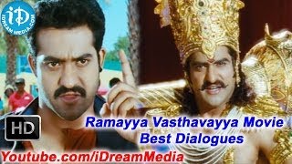 Ramayya Vasthavayya Movie - Jr NTR Best Dialouges