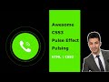 Awesome CSS3 Pulse Effect - Pulsing effect using CSS3 Transform Scale - Pure CSS Animation Tutorial